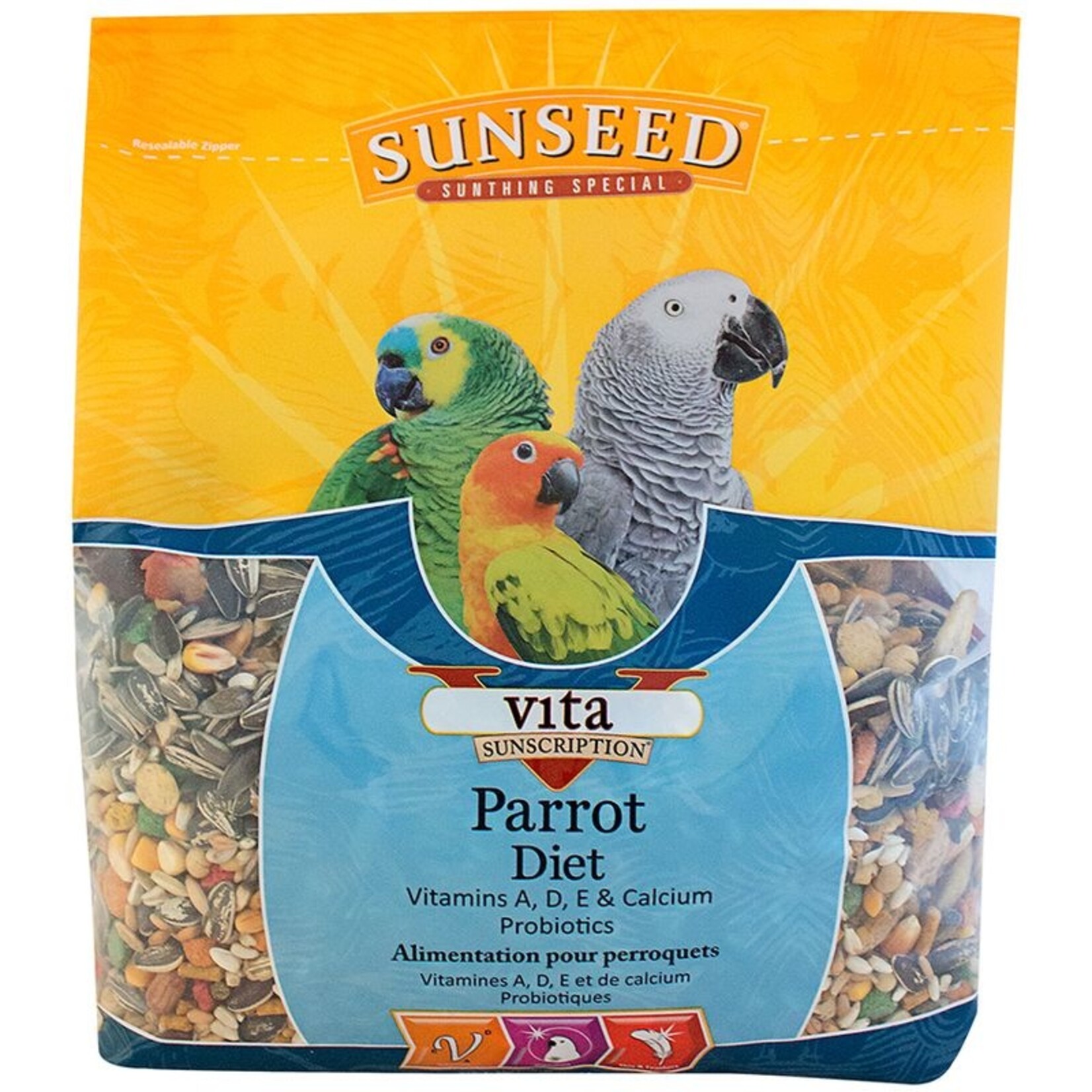 Vitakraft Sun Seed SUNSEED VITA PARROT 3.5LBS