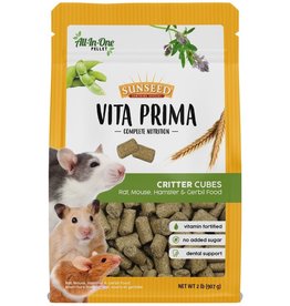 Vitakraft SUNSEED VITA PRIMA CRITTER CUBES  2LB