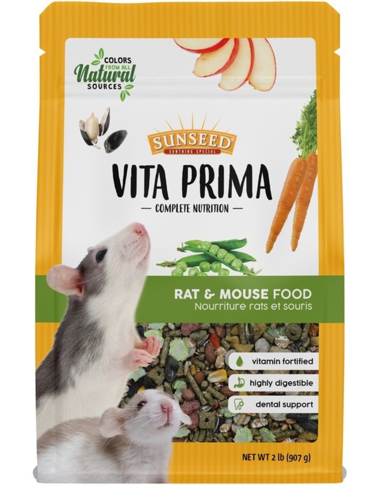 Vitakraft SUNSEED VITA PRIMA RAT & MOUSE 2LBS