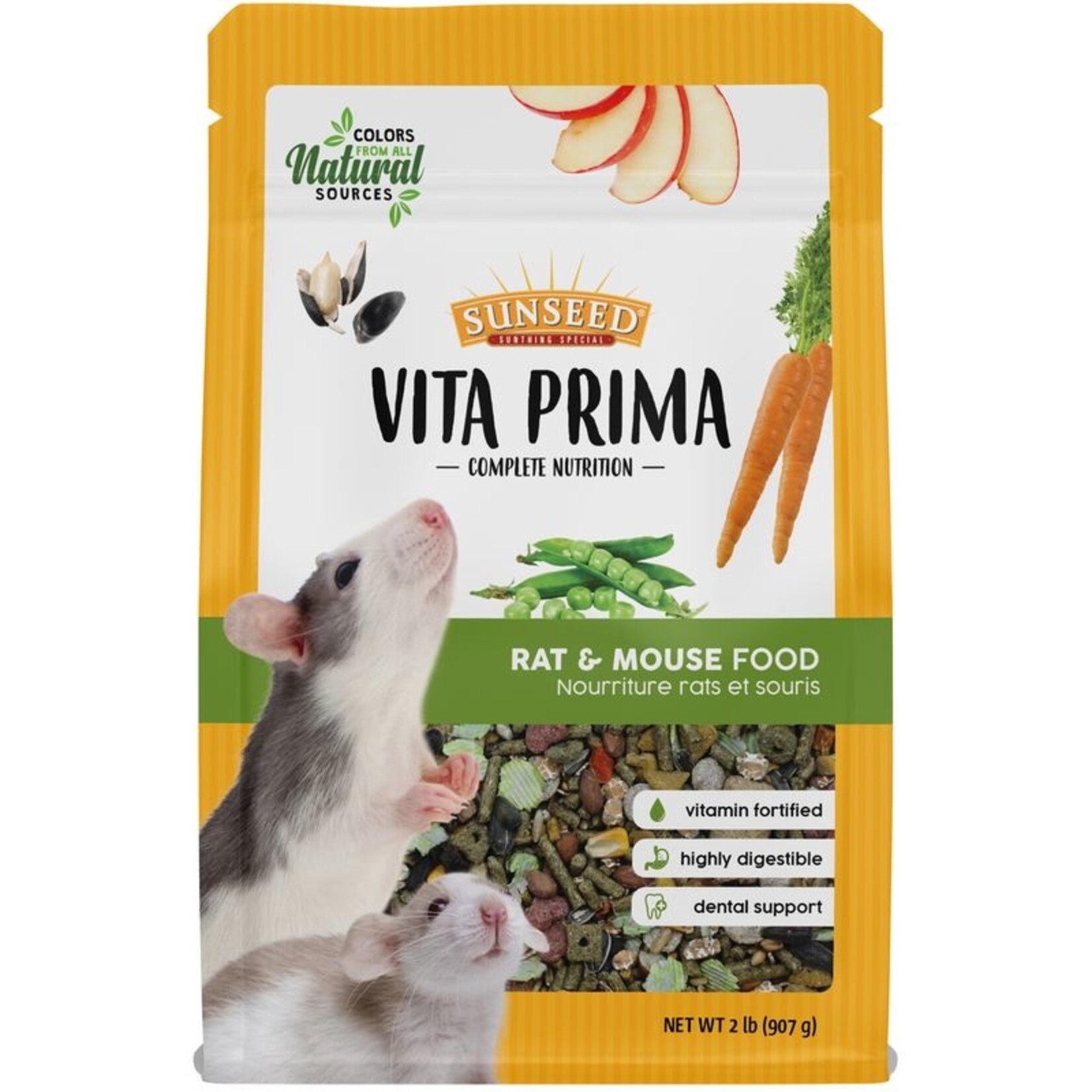 Vitakraft Sun Seed SUNSEED VITA PRIMA RAT & MOUSE 2LBS