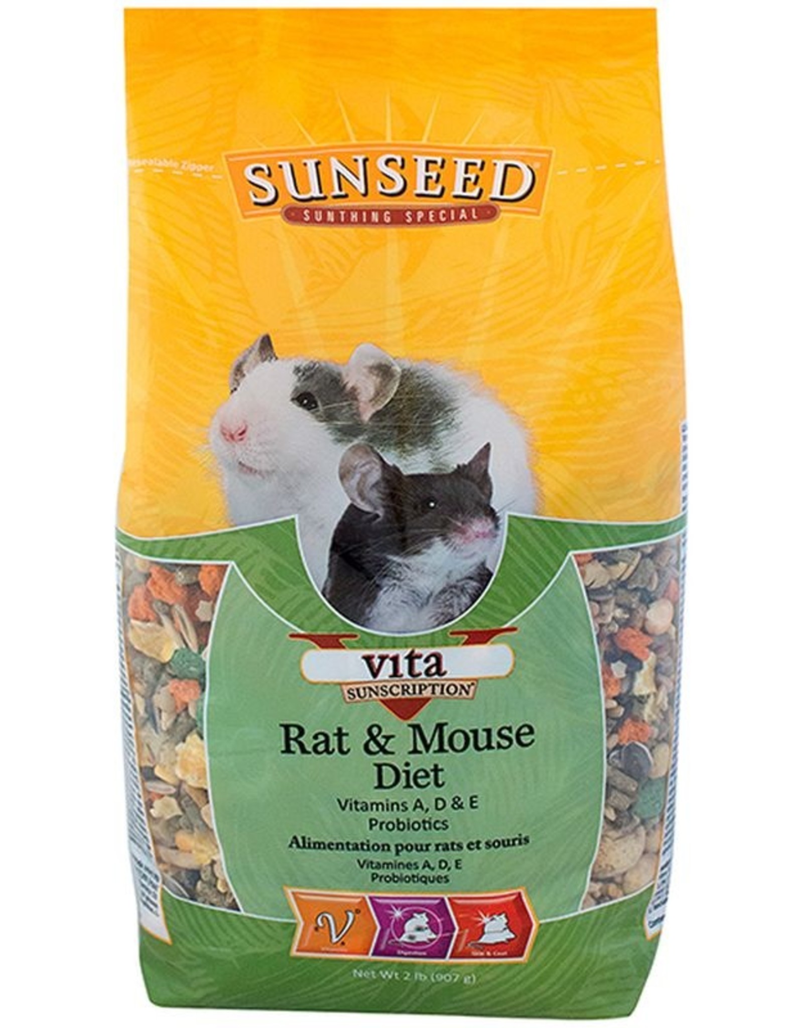 Vitakraft SUNSEED VITA RAT & MOUSE 2LBS