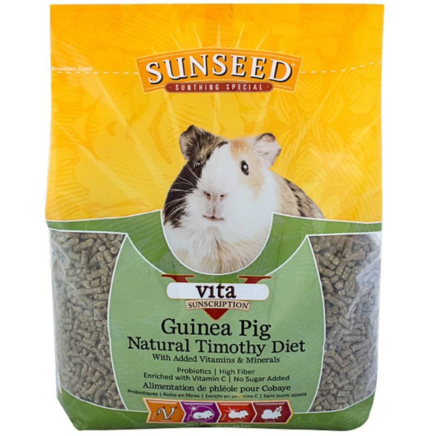 Vitakraft Sun Seed SUNSEED VITA NATURAL TIMOTHY GUINEA PIG 5LBS