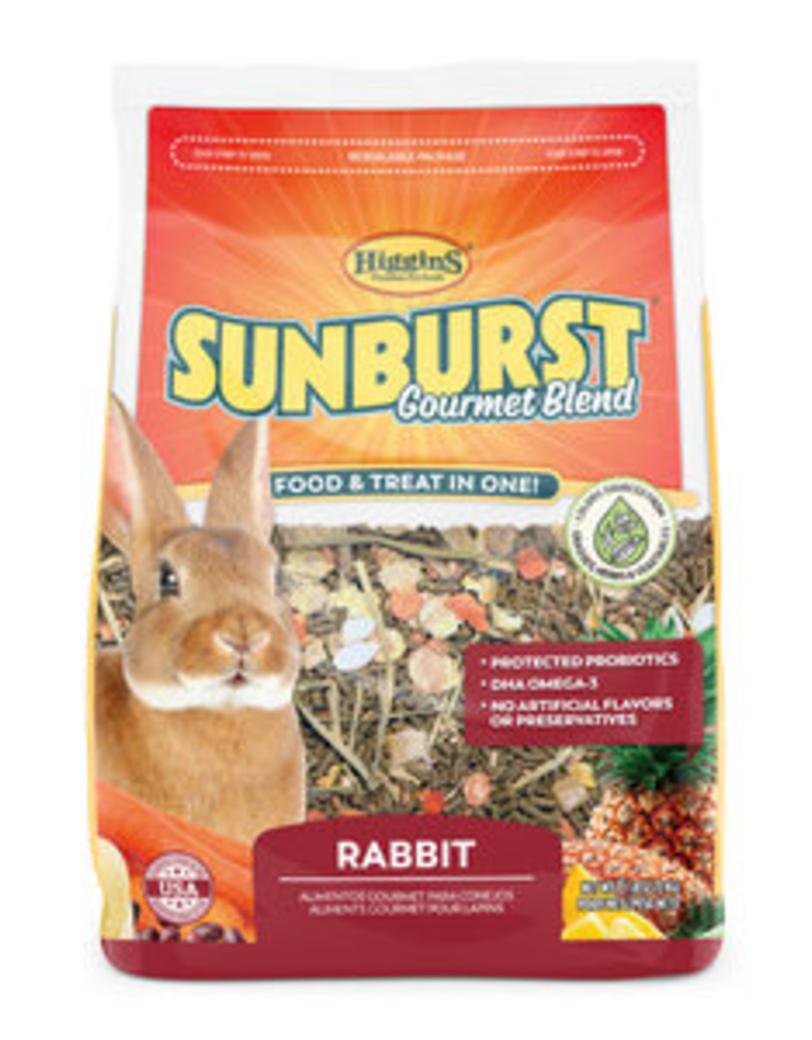 Versele-Laga Higgins HIGGINS SUNBURST GOURMET BLEND RABBIT 3LBS