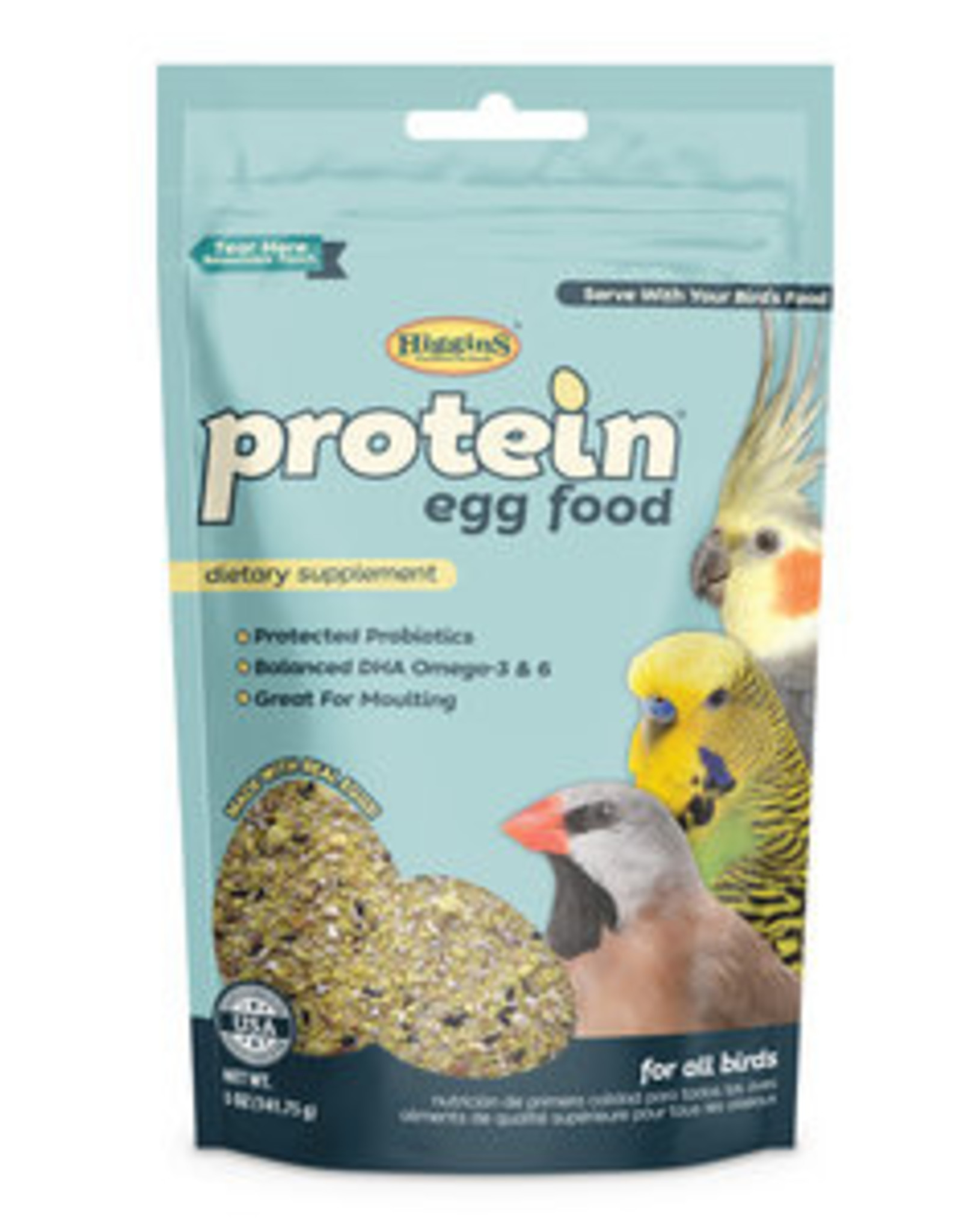 Versele-Laga Higgins HIGGINS PROTEIN NESTLING EGG FOOD 5OZ