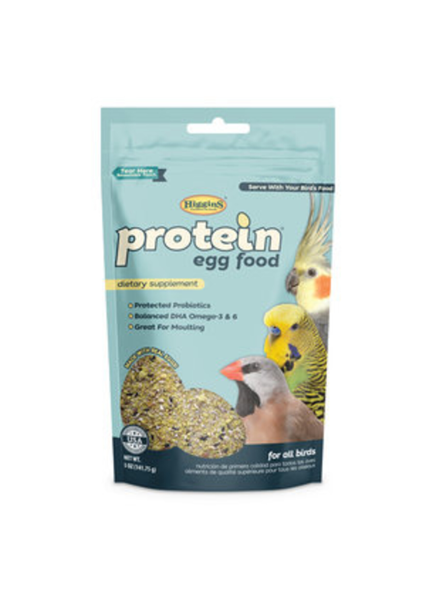 Versele-Laga Higgins HIGGINS PROTEIN NESTLING EGG FOOD 5OZ