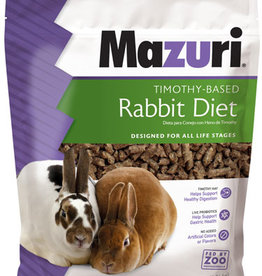 Purina Mills MAZURI RABBIT DIET TIMOTHY 5LBS