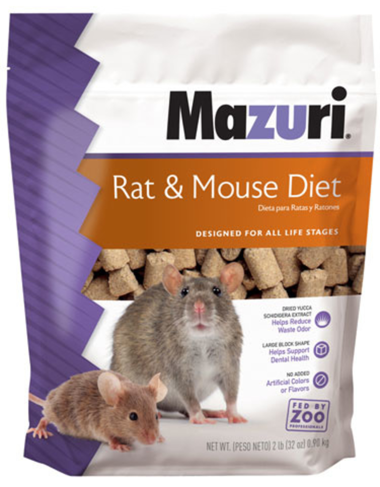 Purina Mills MAZURI RAT & MOUSE DIET 2LBS