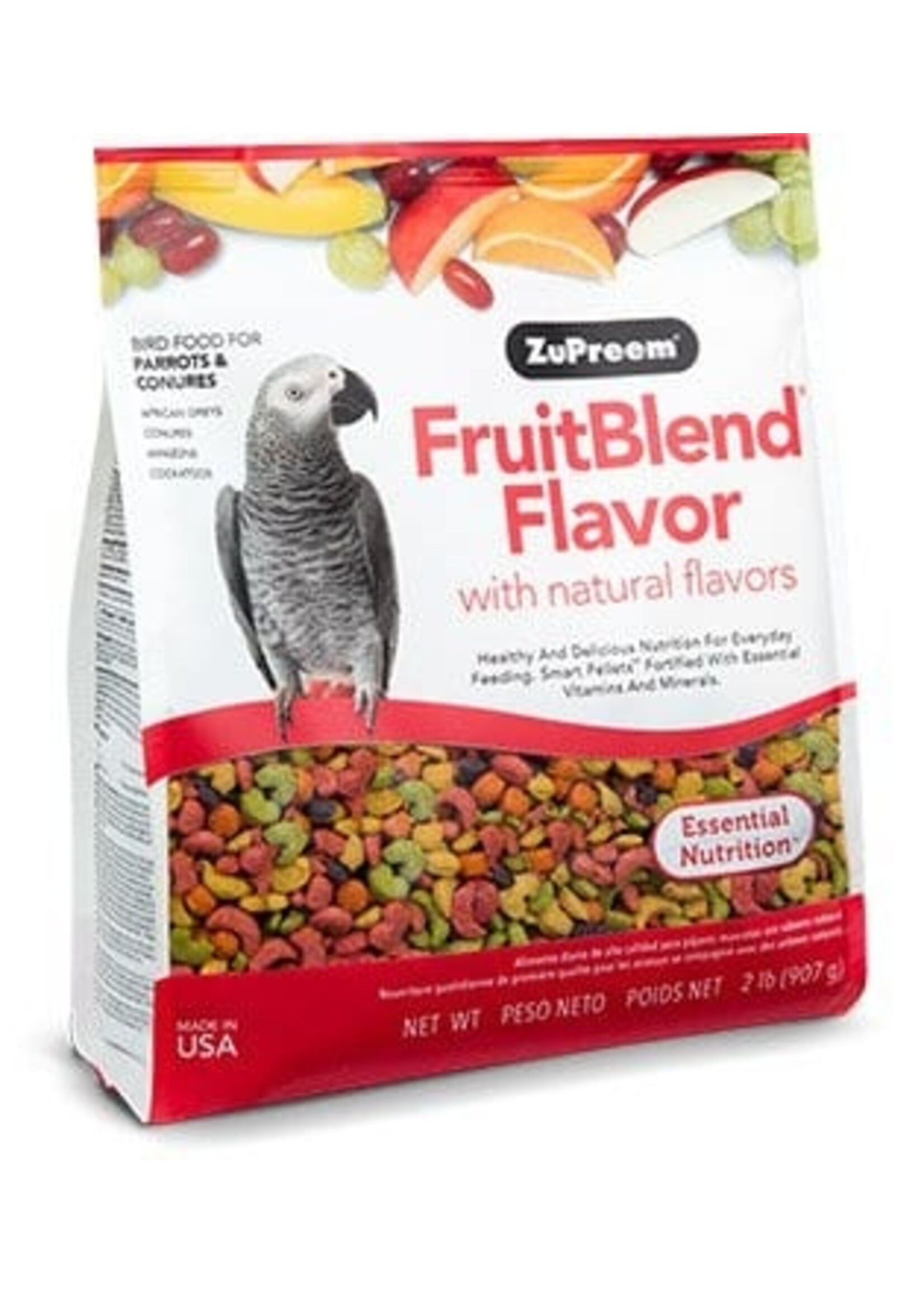 ZuPreem ZUPREEM FRUITBLEND PARROT & CONURE 3.5LBS