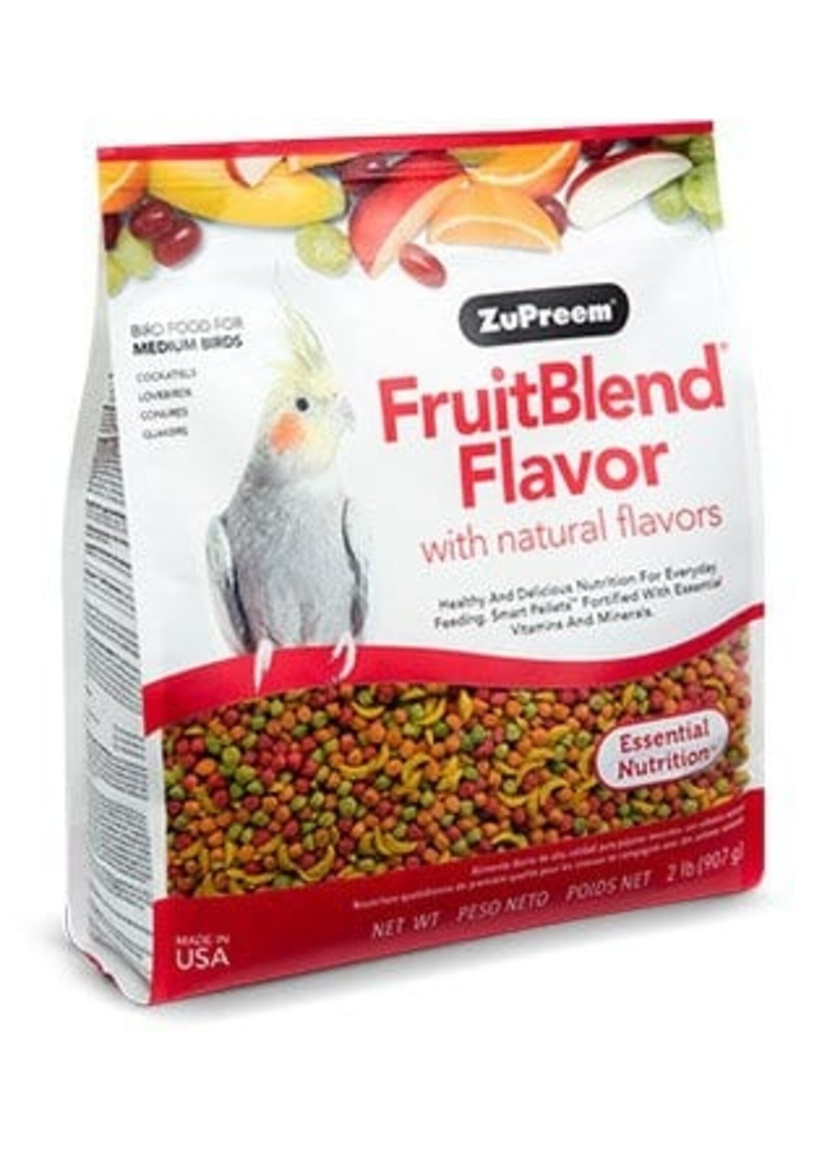ZuPreem ZUPREEM FRUITBLEND MEDIUM BIRD 2.5LBS