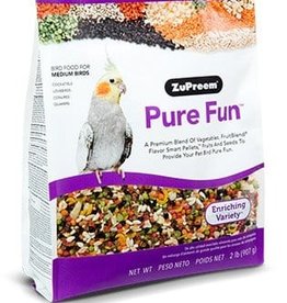 ZUPREEM ZUPREEM PURE FUN MEDIUM BIRD 2LBS