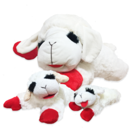 Multipet Multipet Lamb Chop Plush Dog Toy  Small