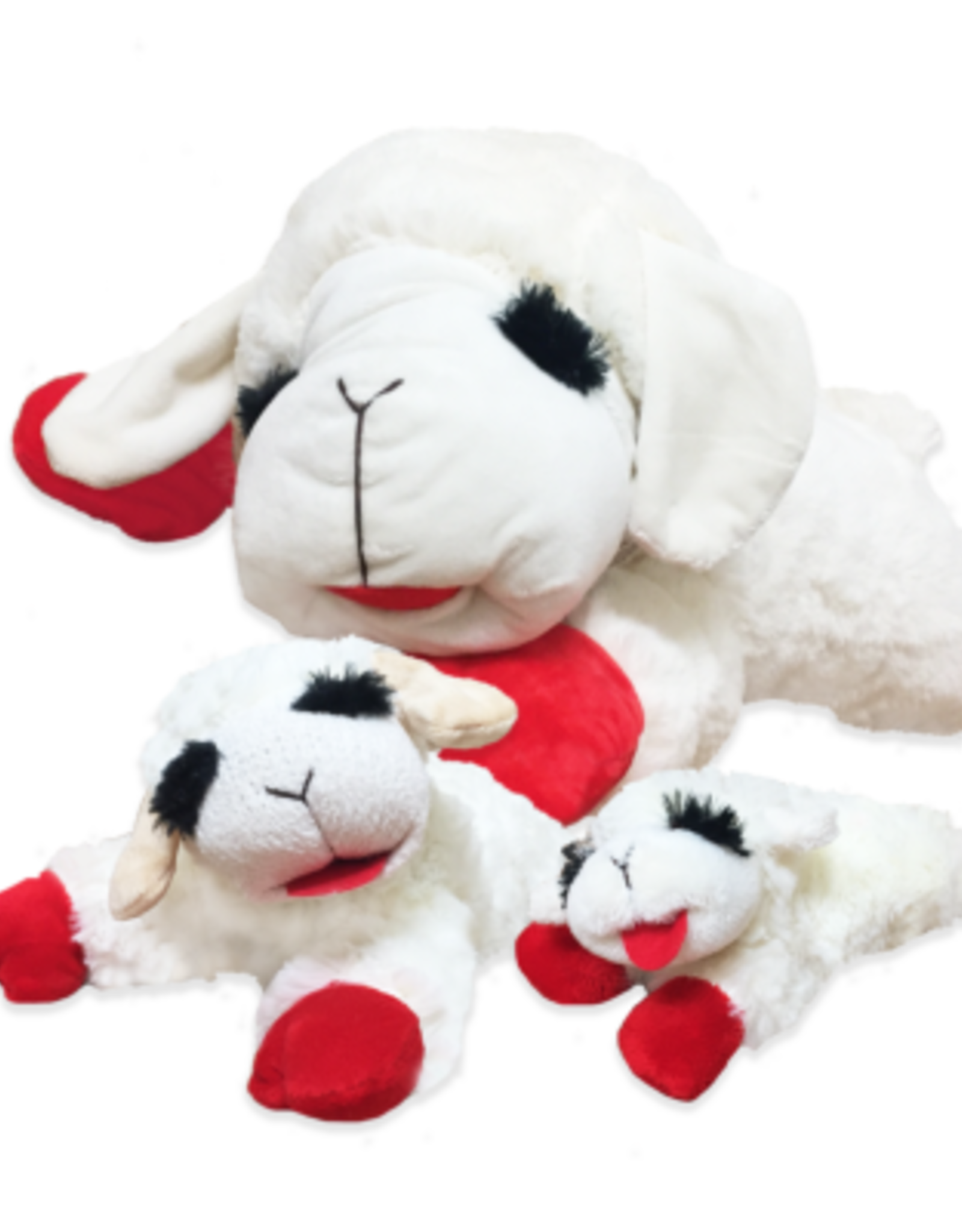 Multipet Multipet Lamb Chop Dog Toy - 10.5"