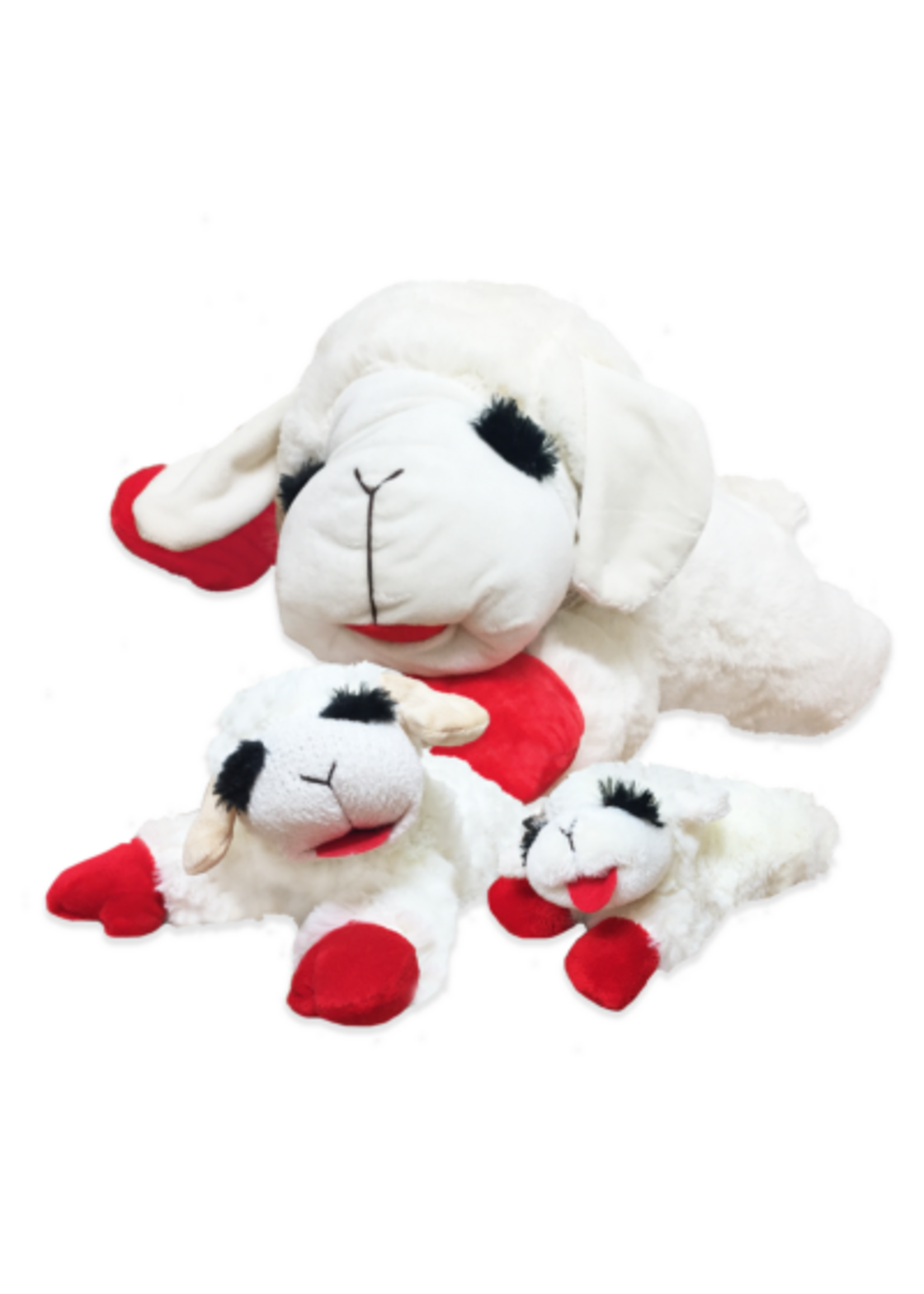 Multipet Multipet Lamb Chop Dog Toy - 10.5"