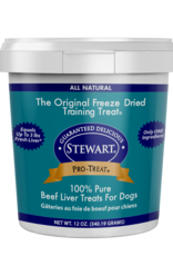 Stewart Stewart Pro-Treat Freeze Dried Beef Liver 14 oz. Tub