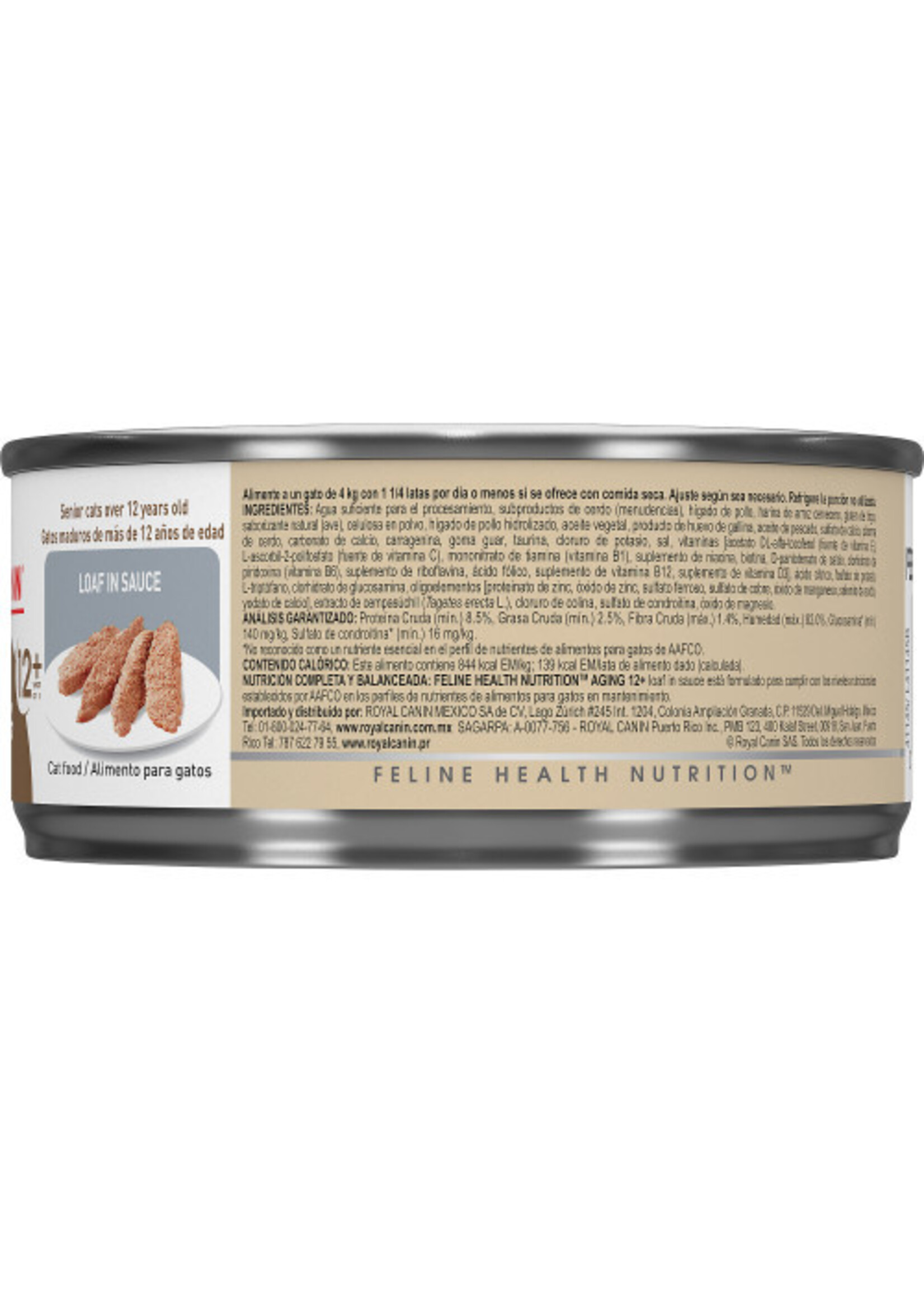 Royal Canin Royal Canin Aging 11+ Senior Thin Slices in Gravy Wet Cat Food - 3 Oz Cans, Case of 24