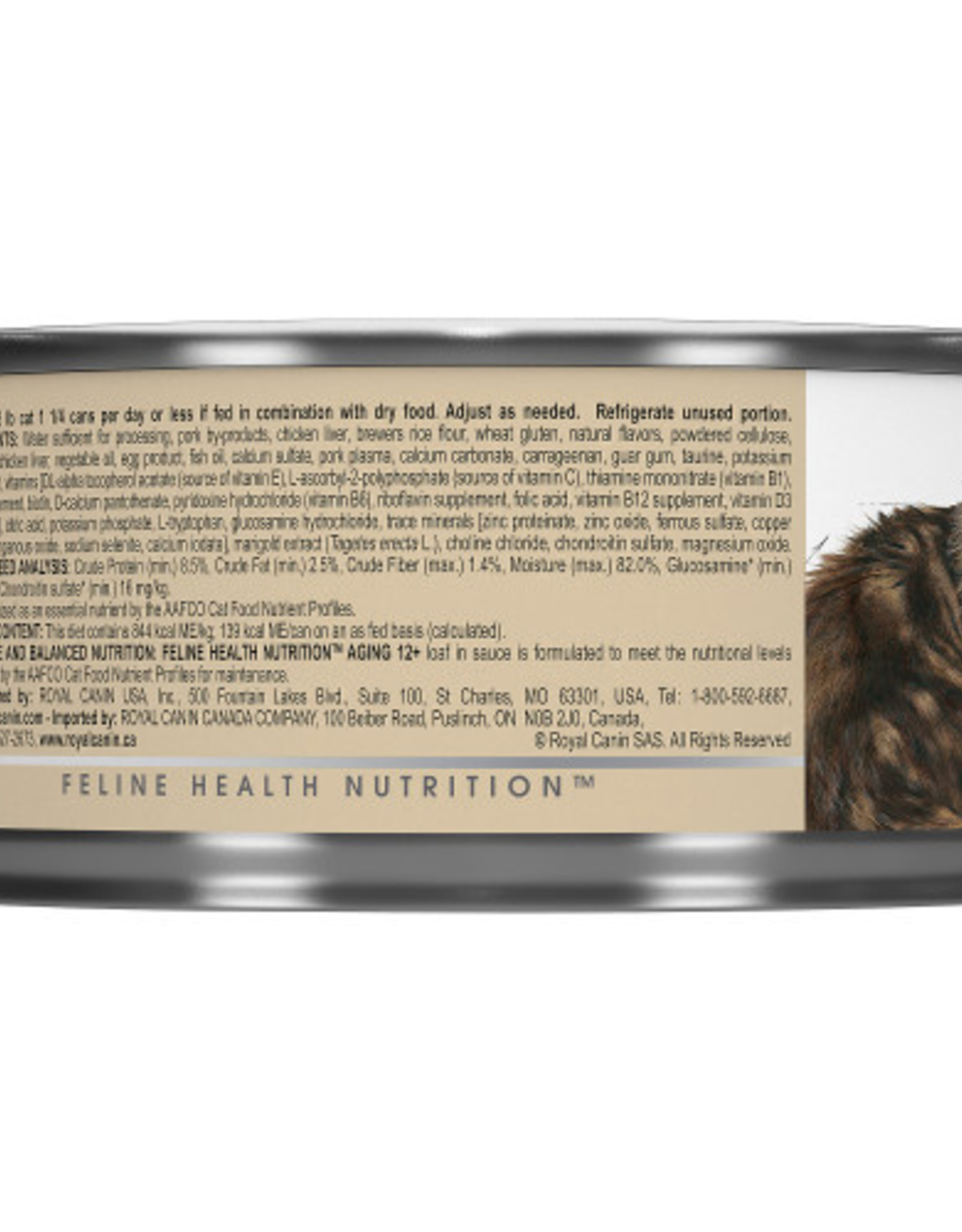 Royal Canin Royal Canin Aging 12+ Senior Thin Slices in Gravy Wet Cat Food - 3 Oz Cans, Case of 24