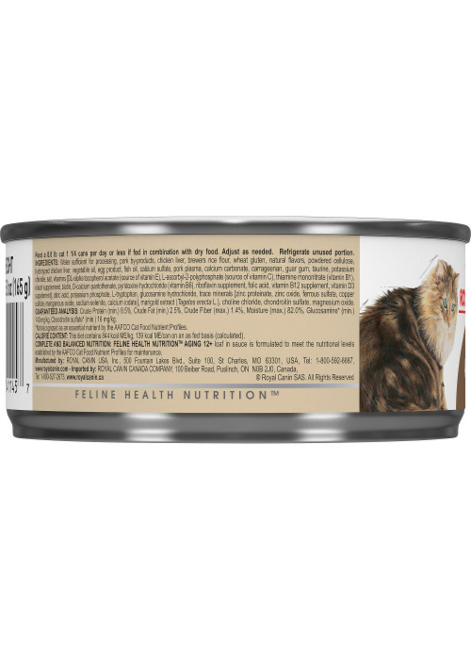 Royal Canin Royal Canin Aging 11+ Senior Thin Slices in Gravy Wet Cat Food - 3 Oz Cans, Case of 24