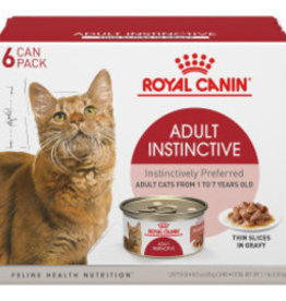Royal Canin Royal Canin Adult Instinctive Thin Slices in Gravy Wet Cat Food - 3 Oz Cans, Case of 24