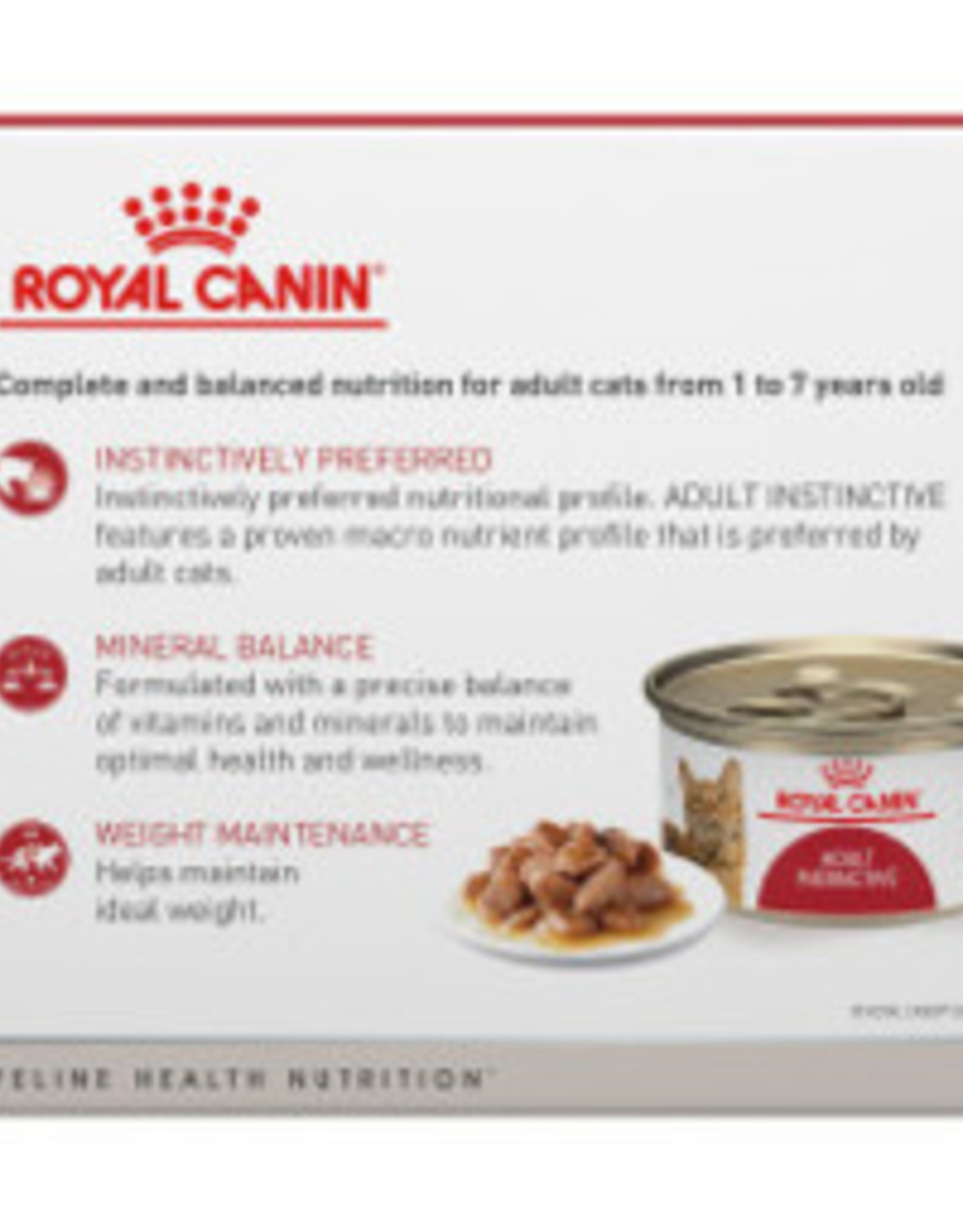 ROYAL CANIN ROYAL CANIN CAT CAN ADULT INSTINCTIVE 3OZ CASE OF 24