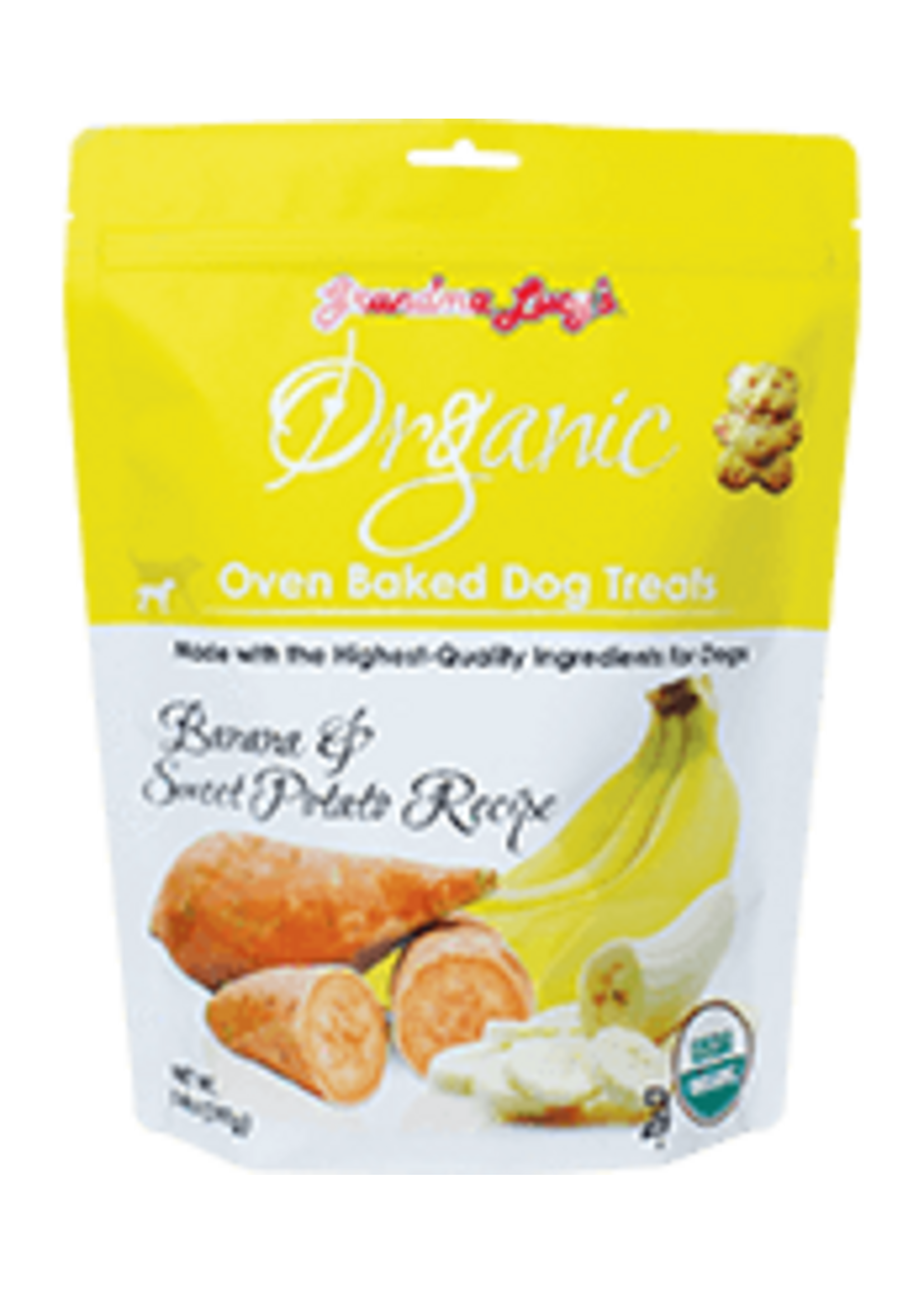Grandma Lucy's GRANDMA LUCY'S ORGANIC BANANA & SWEET POTATO TREAT 14OZ