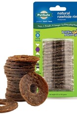 PetSafe PetSafe Busy Buddy Rawhide Treat Ring Refills for Dog Toys Original Large (Size C) Dry Food