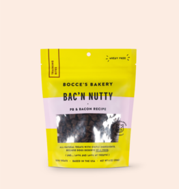 BOCCE'S BAKERY BOCCE'S BAKERY DOG TRAINING BITES BACON NUTTY 6OZ