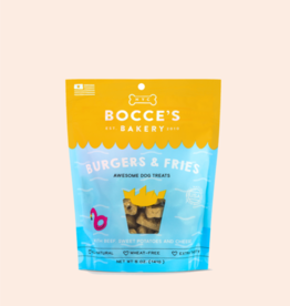 BOCCE'S BAKERY BOCCE'S BAKERY DOG BISCUITS BURGERS & FRIES 5OZ