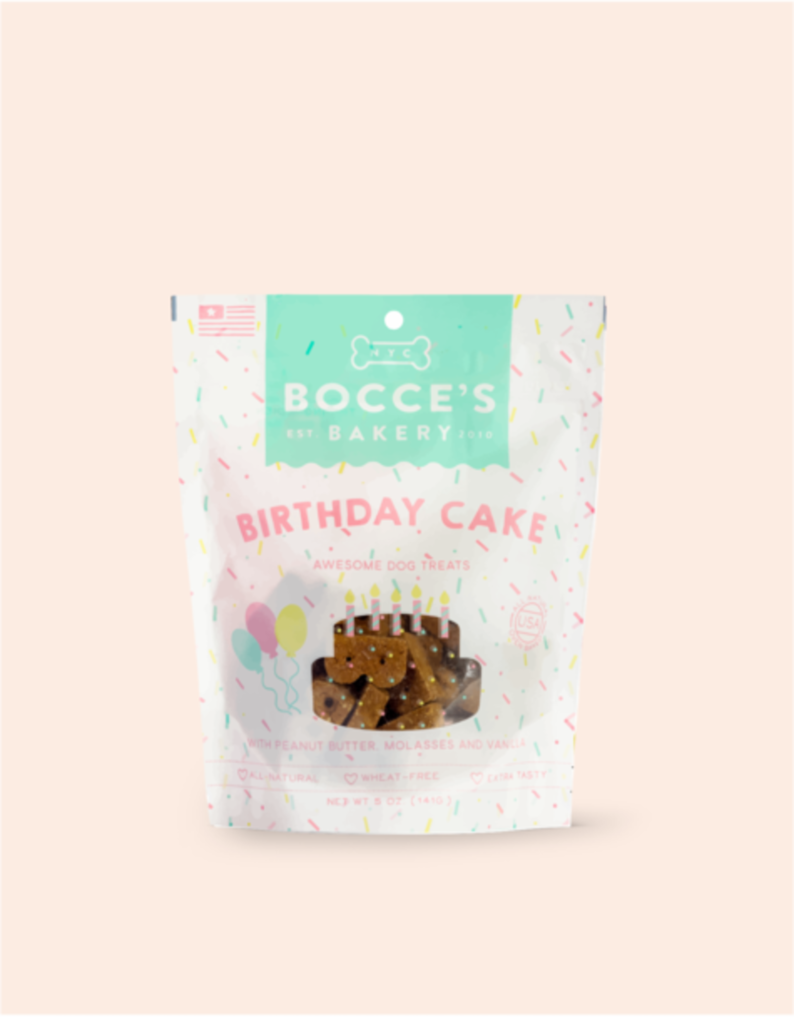 Bocce's Bakery Bocce's Bakery Dog Biscuits BIRTHDAY CAKE 5 OZ