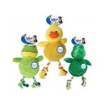 Ethical Pet Spot Giggler Plush Water Critter Plush Dog Toy- Assorted 12