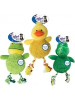 Ethical Pet Spot Giggler Plush Water Critter Plush Dog Toy- Assorted 12