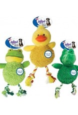 Ethical Pet Spot Giggler Plush Water Critter Plush Dog Toy- Assorted 12