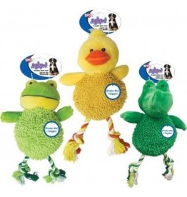 Ethical Pet Spot Giggler Plush Water Critter Plush Dog Toy- Assorted 12