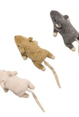 Ethical Pet Spot 5.5 in. Flat Mouse Franki Nip - Assorted