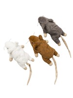 Ethical Pet Spot Super Mouse Sam Cat Toy with Catnip  Assorted 1 Each/11 in