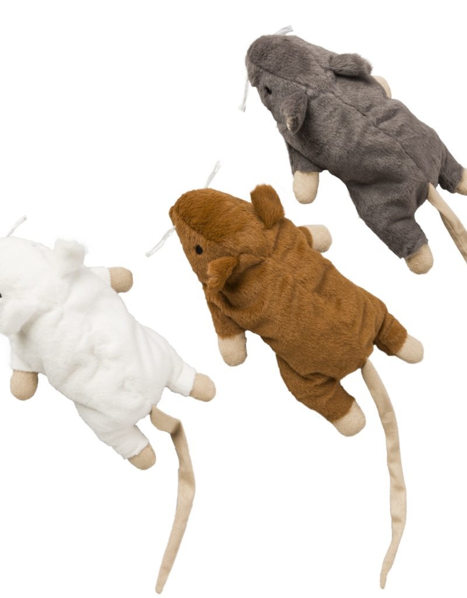 Ethical Pet Spot Super Mouse Sam Cat Toy with Catnip  Assorted 1 Each/11 in