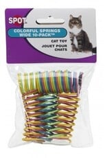 Ethical Pet Spot Wide Colorful Springs Cat Toy