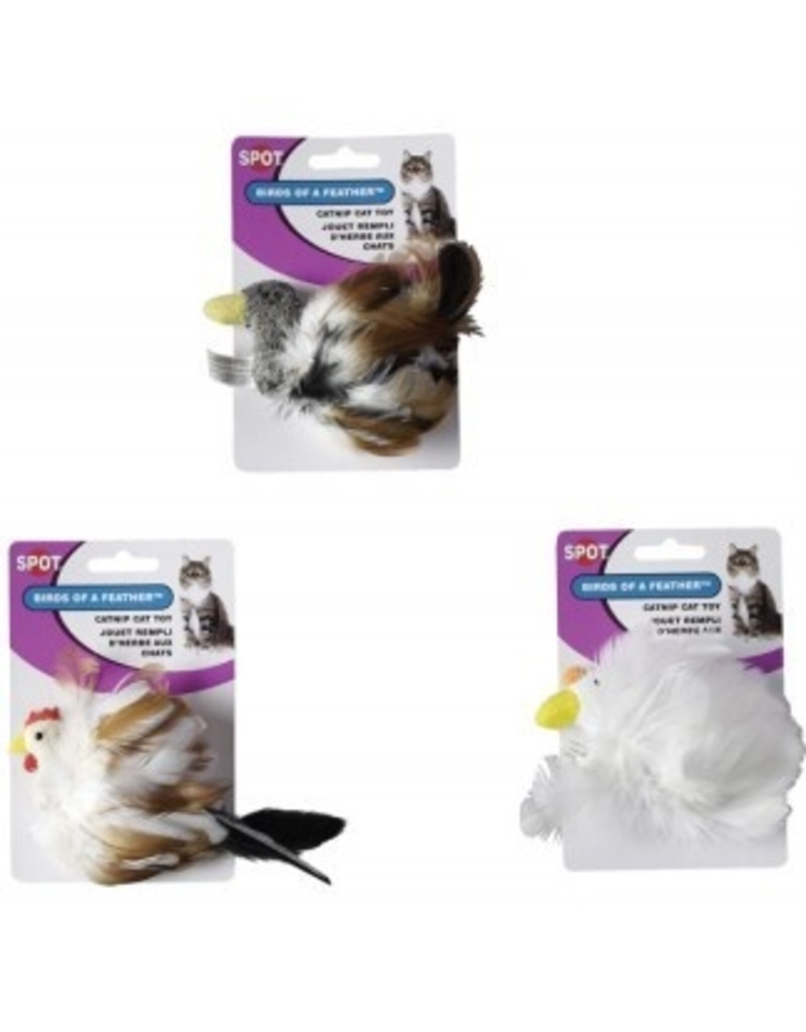 Ethical Pet SPOT BIRDS OF A FEATHER W/ CATNIP