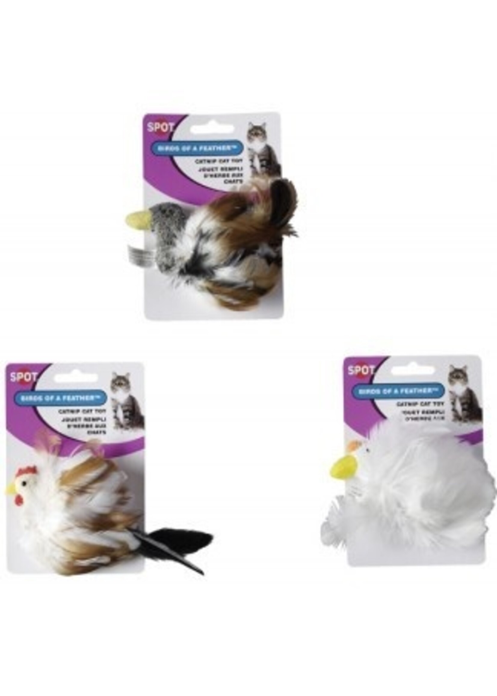 Ethical Pet SPOT BIRDS OF A FEATHER W/ CATNIP