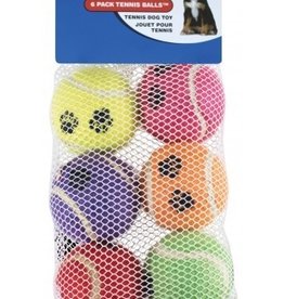 ETHICAL PRODUCTS, INC. DOG TOY TENNIS BALLS 6PK 4262