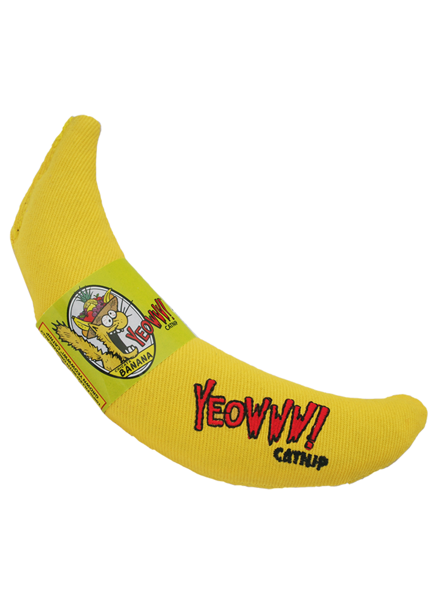 Yeowww! Yeowww! Banana Catnip Cat Toy