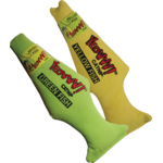 Yeowww! Yeowww! Fish Catnip Toy Green Color 7 Inch