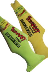 Yeowww! Yeowww! Fish Catnip Toy Green Color 7 Inch
