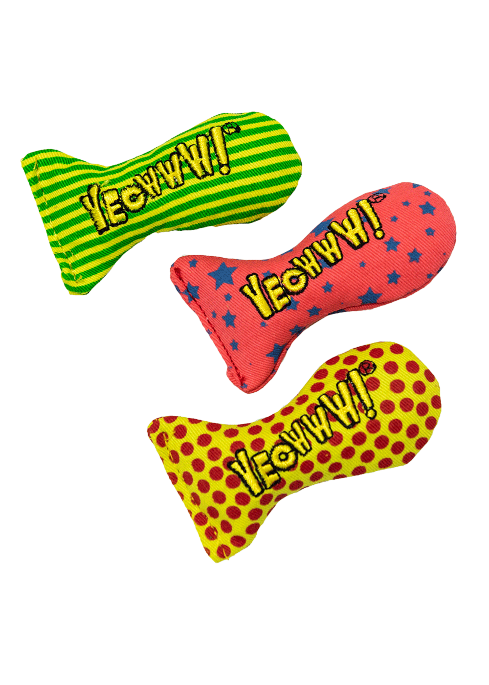 Yeowww! Yeowww! Stinkies Dots Cat Toy