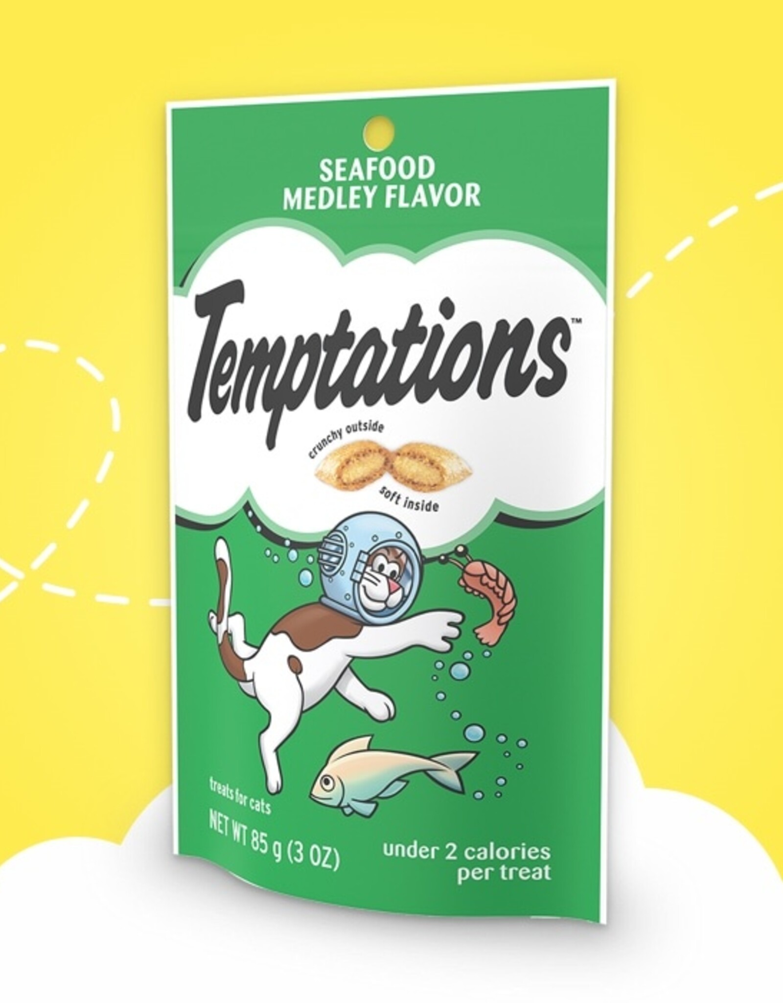 Temptations Temptations Classic Cat Treats Seafood Medley Flavor 16 oz