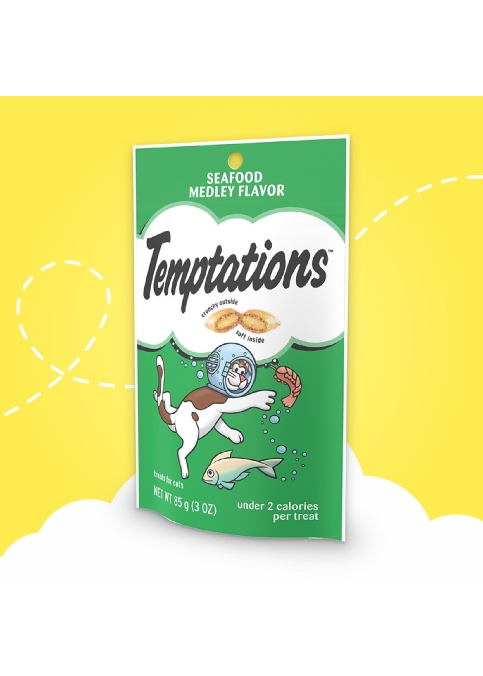 Temptations Temptations Classic Cat Treats Seafood Medley Flavor 16 oz