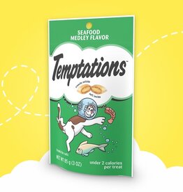 Temptations Temptations Classic Cat Treats Seafood Medley Flavor 16 oz