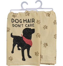 PRIMITIVES BY KATHY DISH TOWEL - DOG HAIR