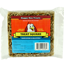 DURVET HAPPY HEN TREAT SQUARE SUNFLOWER & MEALWORM