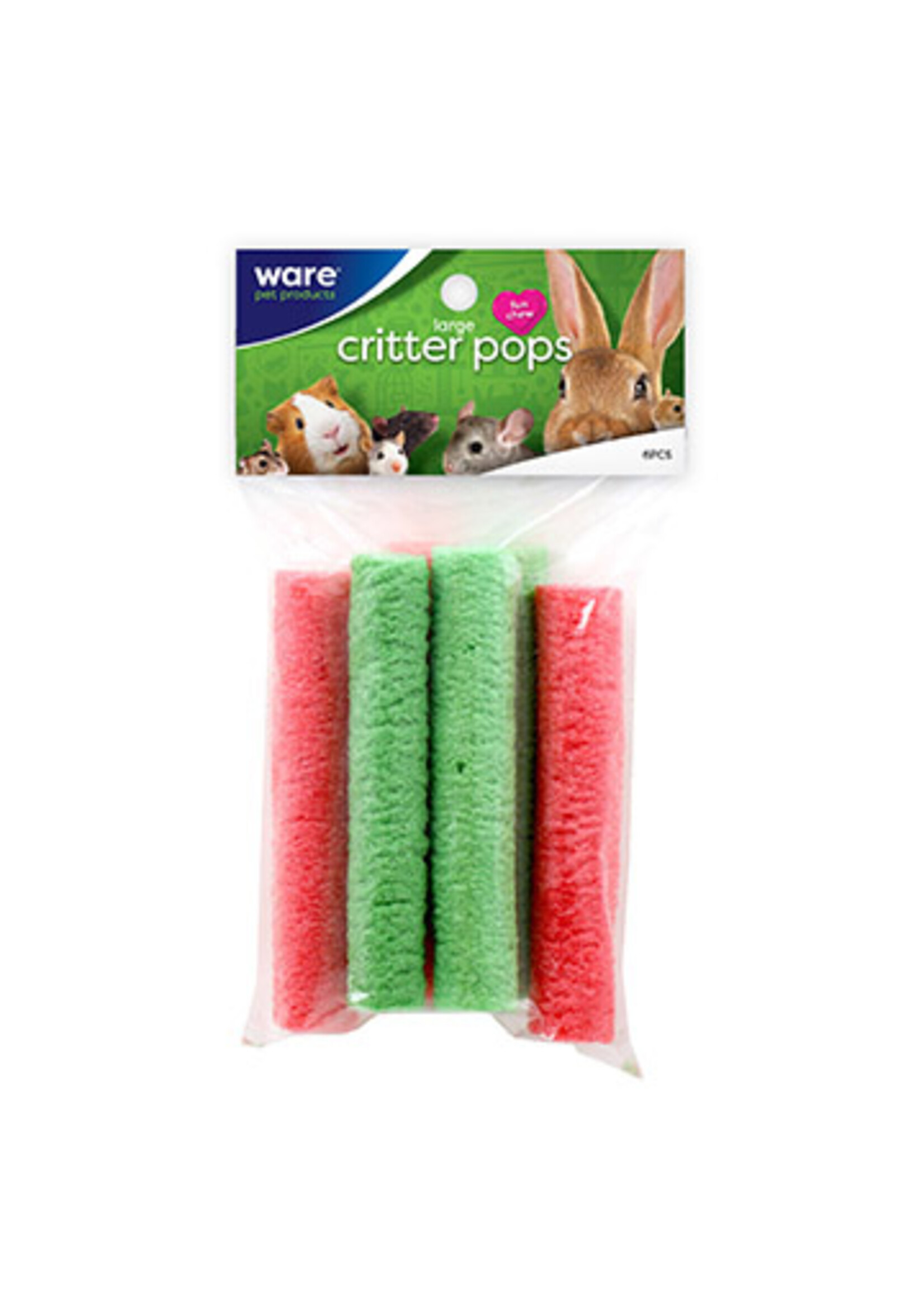 Ware WARE Large Rice Pops Small Animal Treats - Pack of 6