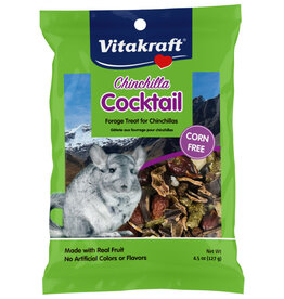 Vitakraft Sun Seed Vitakraft Chinchilla Cocktail - Foraging Snack Blend & Timothy Hay Trail Mix Treat